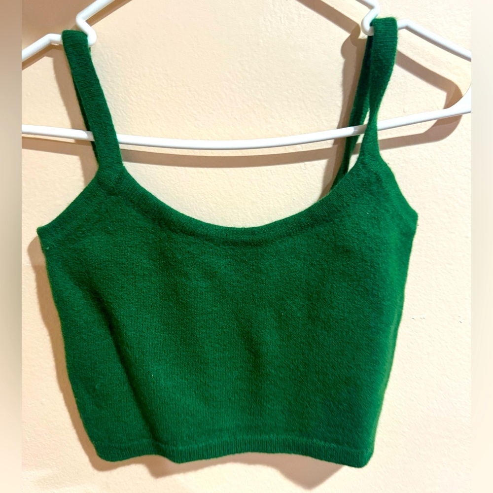 Crop Top And Sweater Set